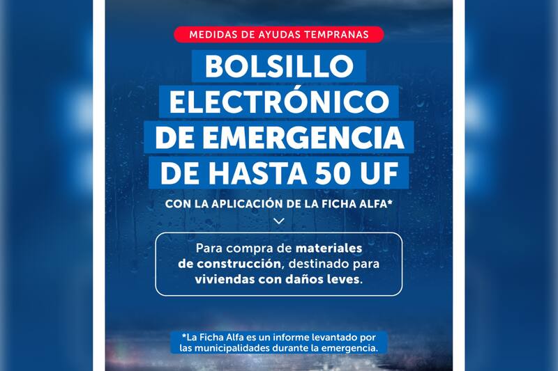 Revisa si recibiste el Bolsillo Electrónico de Emergencia.