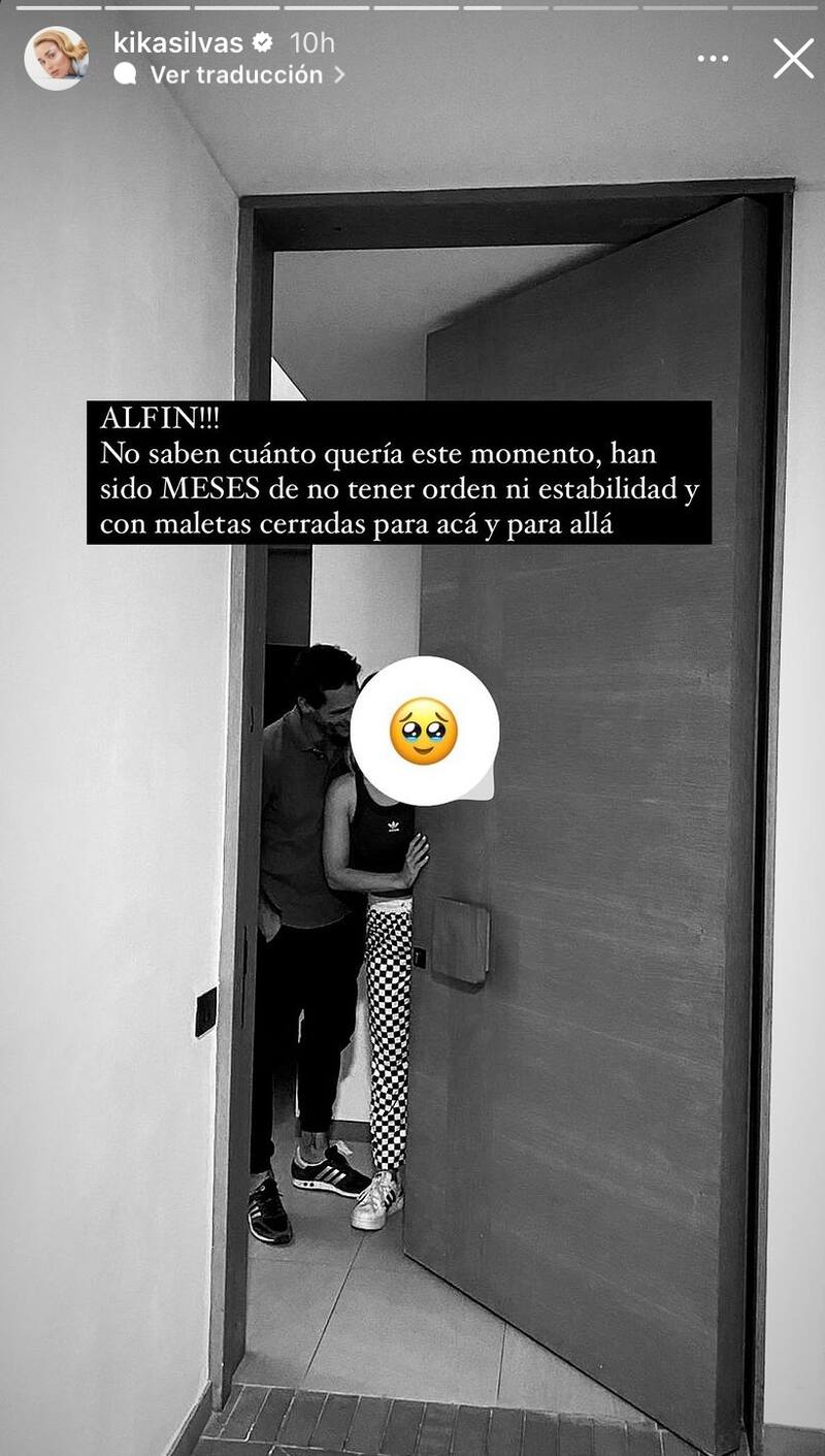 La emoción de Kika Silva por su nueva casa con Gonzalo Valenzuela.