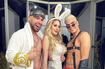 En compañía de Nelson Mauri: Ignacia Michelson celebró su cumpleaños con masiva fiesta