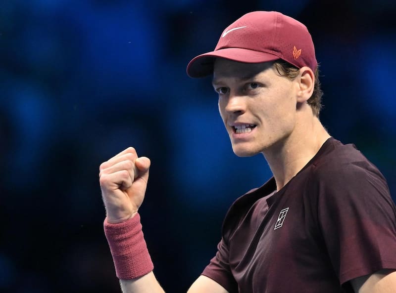 . El italiano ganó el ATP Finals. Foto: EFE.
