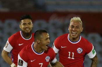 Así fue el gol de Alexis Sánchez en el empate parcial de la Roja ante Uruguay