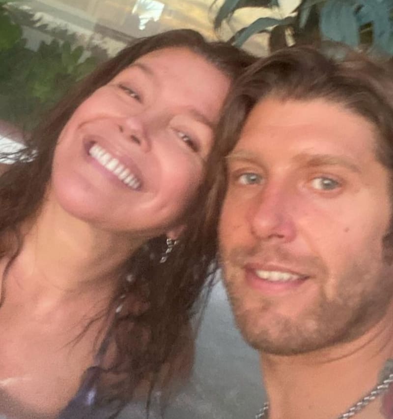 Carolina Arregui y Óscar Rodríguez / Créditos: Instagram