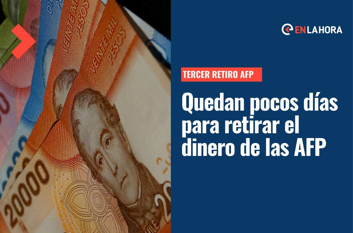 Tercer retiro AFP: ¿Cuándo vence el plazo del último 10% y cómo puedo hacer el trámite?