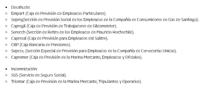 que habilitan la solicitud del Bono de Reconocimiento.