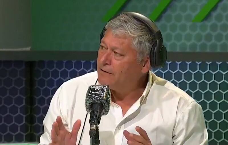 Pato Yáñez, ahora comentarista.