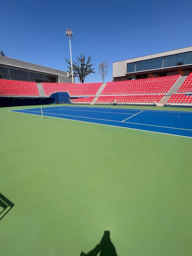 Ya está listo para recibir el duelo de Copa Davis entre Chile y Perú.