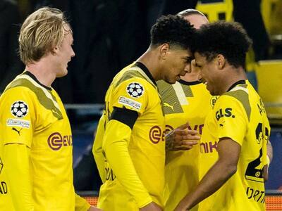 Dortmund derrotó al Chelsea y Benfica venció a Brujas por los octavos de final de Champions League