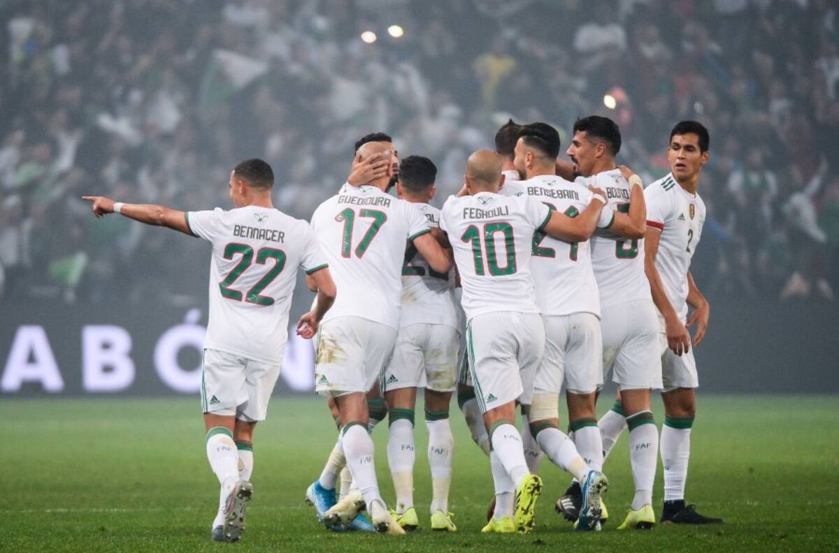 Riyad Mahrez se lució en goleada que Argelia propinó a Colombia