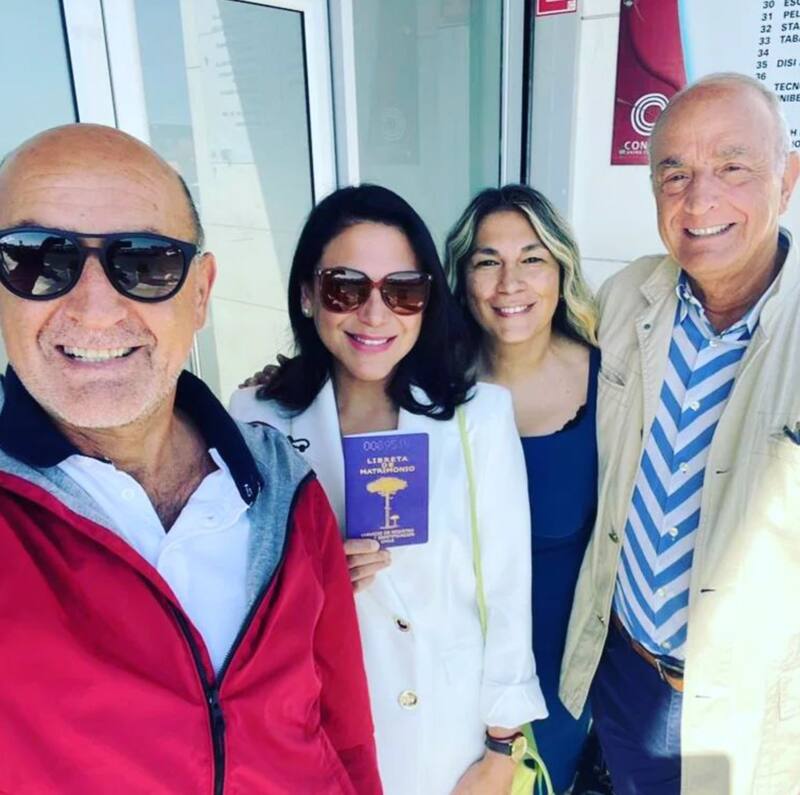 Manuel Massu y Jimena Fredes contrajeron matrimonio. Créditos: Instagram.