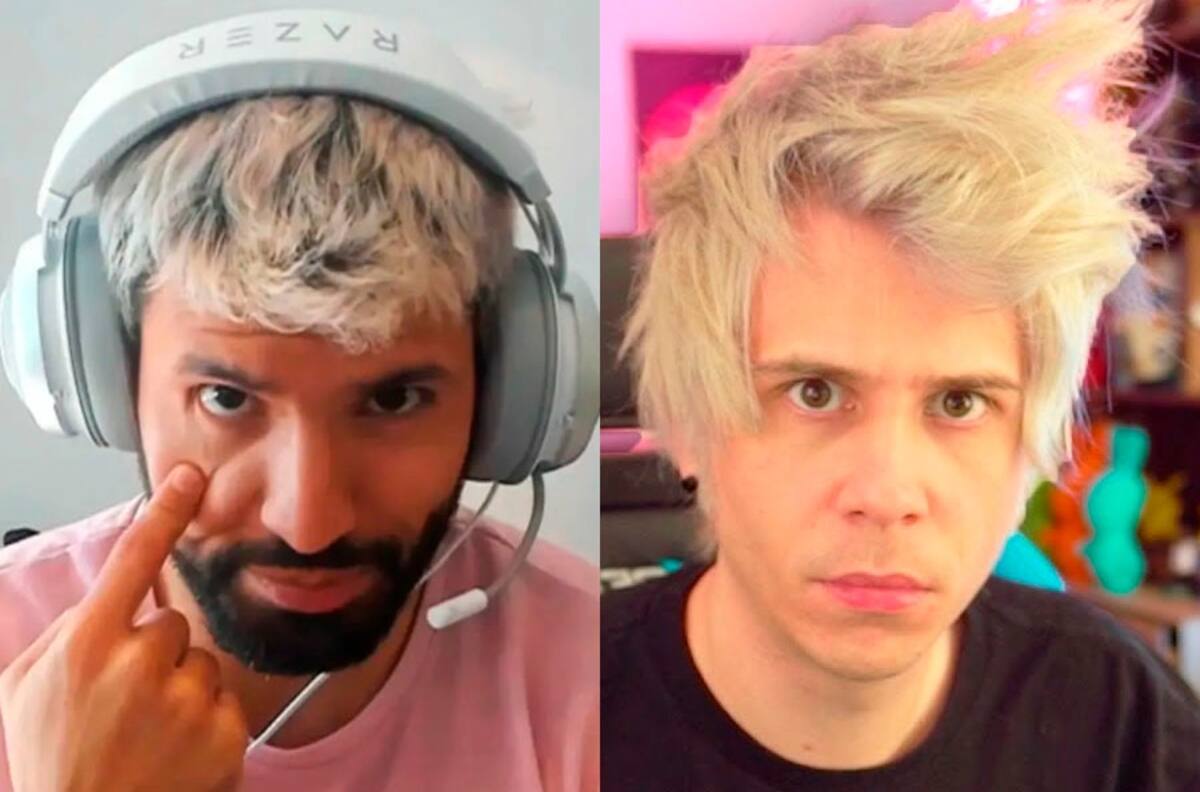Inesperado crossover: Kun Agüero se lució con streaming junto a El Rubius