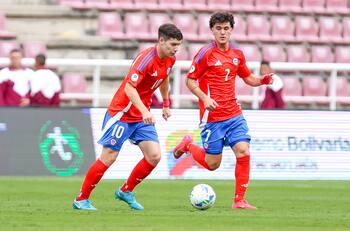 Sufre Nicolás Córdova: figura de La Roja Sub-20 quedó fuera del Sudamericano por lesión