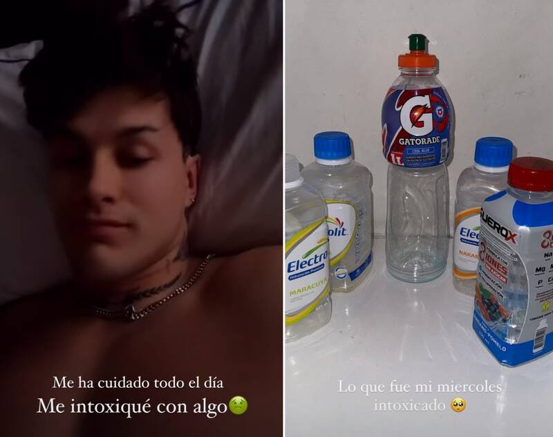 Nicolás Solabarrieta se intoxicó con atún. Créditos: Instagram