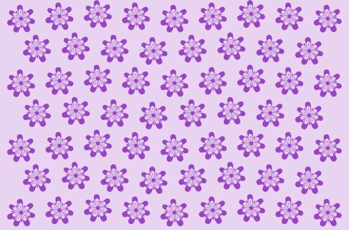 Test Visual: Prueba tu agudeza visual y encuentra la flor que no pertenece al grupo en menos de 8 segundos