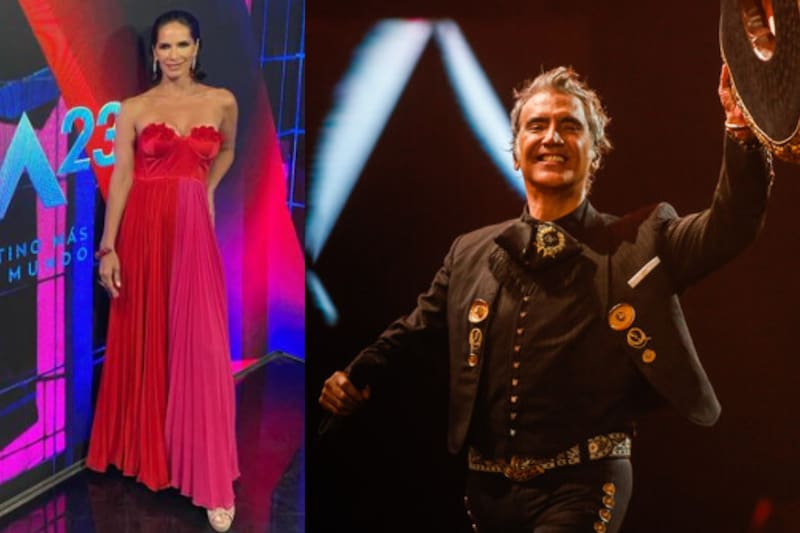 La modelo salio a defender al cantante tras ser criticado por los piropos que realizó a ella.