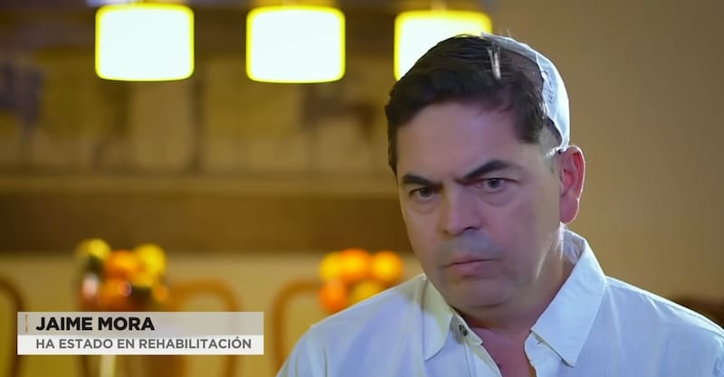 Así luce Jaime Mora.