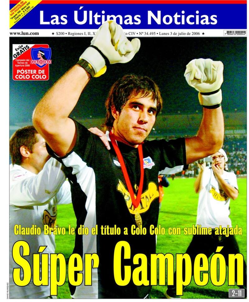 Colo Colo logra un histórico torneo ante la U en 2006.