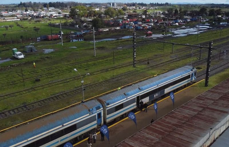 Las vacantes de EFE son para varias ciudades del país. Créditos: @efe_trenesdechile