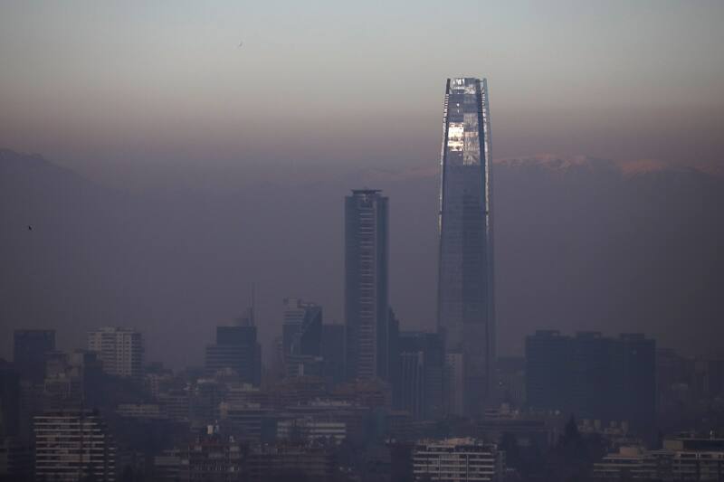 La calidad del aire en Chile es de las peores de la región.