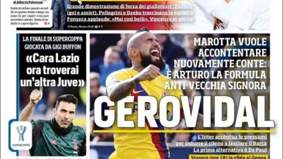 Vidal Portada Corriere