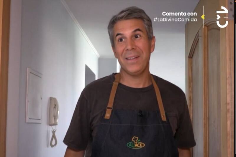 El periodista fue el último anfitrión en mostrar su hogar en el reciente capítulo estreno de "La Divina Comida".