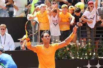 Así jugaba Nadal a los 16 años frente a su actual entrenador Carlos Moyá