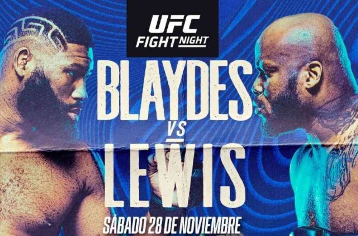 UFC: ¿Por qué se canceló el combate entre Curtis Blaydes y Derrick Lewis?