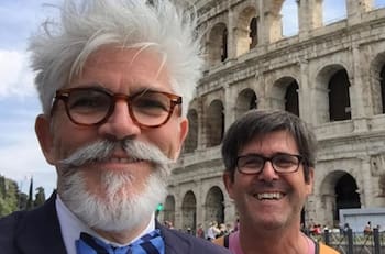 “Citytour 2036, después de varias cuarentenas”: La irreconocible foto de Federico Sánchez y Marcelo Comparini que impactó en redes sociales