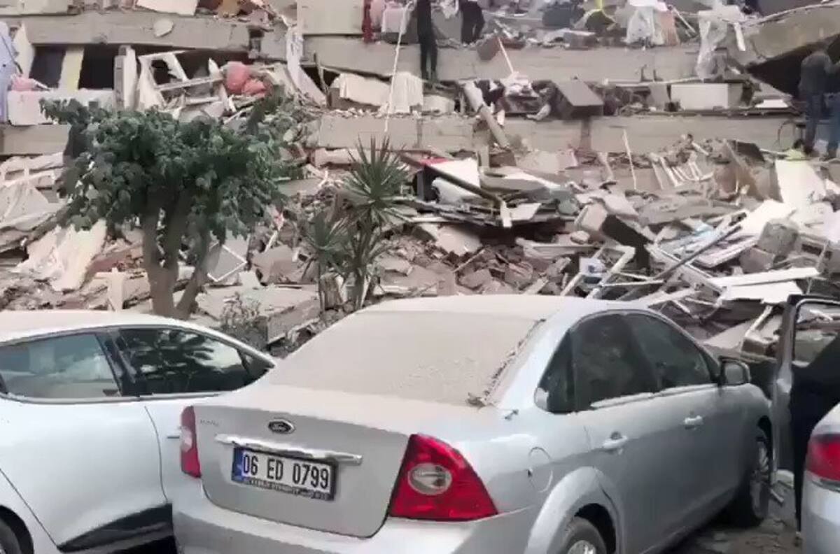 Los impactantes videos tras el terremoto y tsunami que azotaron a Turquía y Grecia