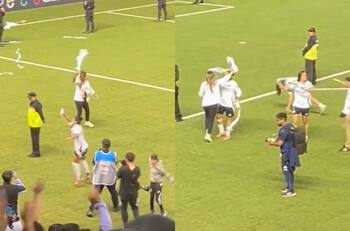 VIDEO | Así fue la eufórica celebración de Tatiele Silveira tras el tetracampeonato de Colo Colo