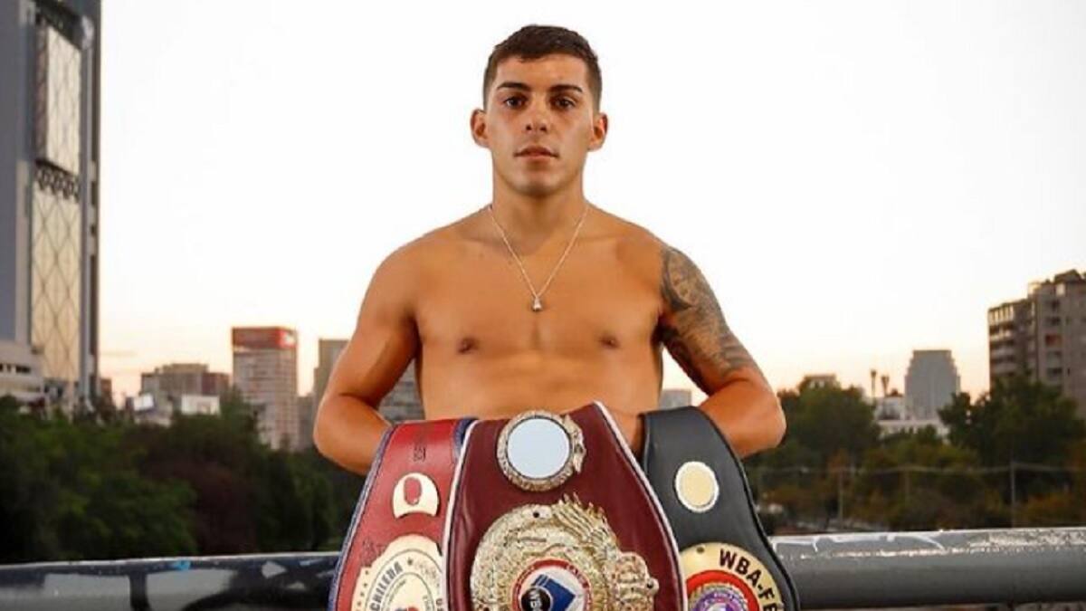 Andrés Campos: El boxeador de Las Lomas 2 de Lo Barnechea que busca el título mundial de la OMB