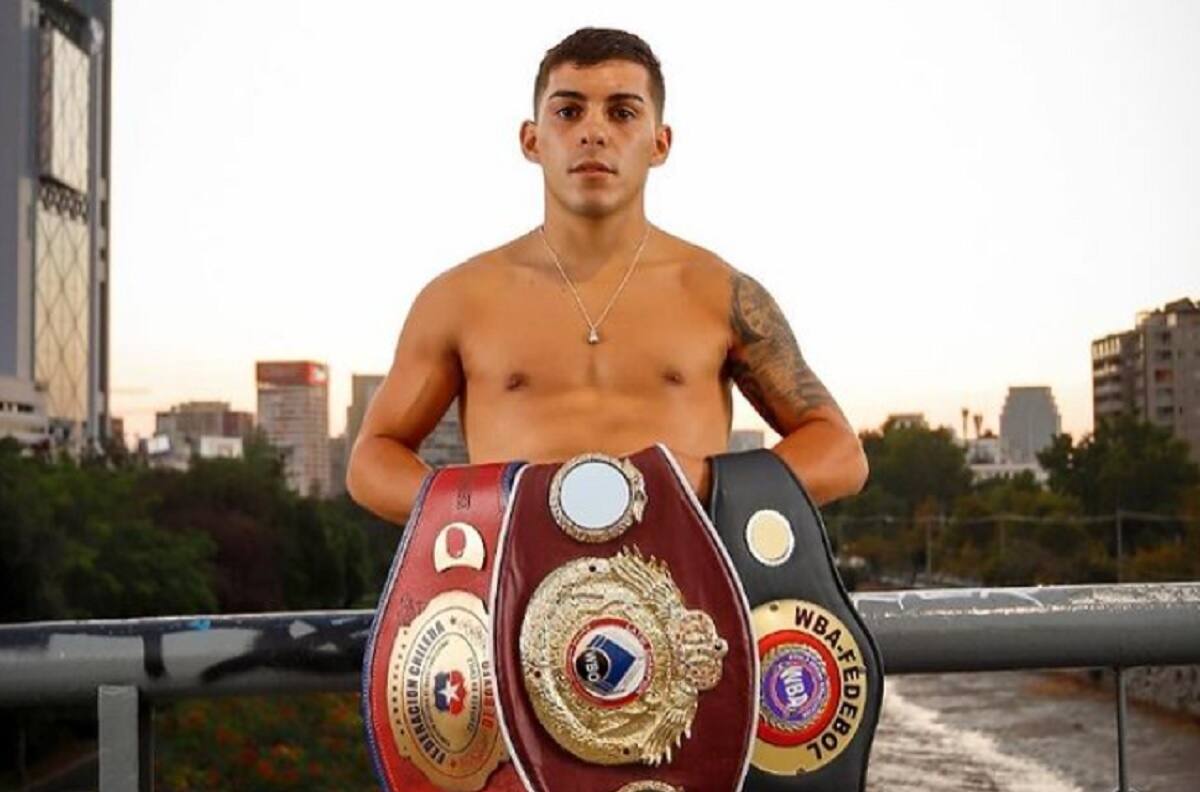 Andrés Campos: El boxeador de Las Lomas 2 de Lo Barnechea que busca el título mundial de la OMB