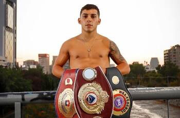 Andrés Campos: El boxeador de Las Lomas 2 de Lo Barnechea que busca el título mundial de la OMB