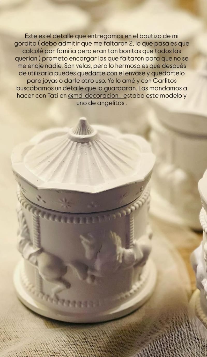 Vanesa Borghi compartió por redes fotos del evento familiar.