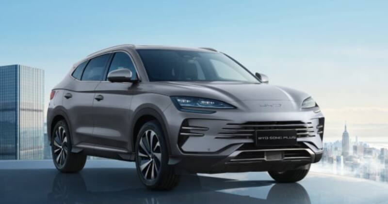 Este es el vehículo que conduce Raquel Argandoña. Créditos: BYD.