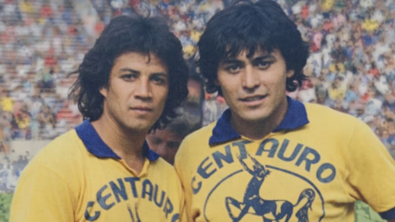 Ambos delanteros brillaron en San Luis. Foto: Archivo Revista Estadio.