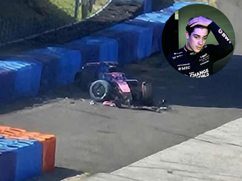 sufrió un fuerte accidente durante la madrugada de este miércoles en Hungría.