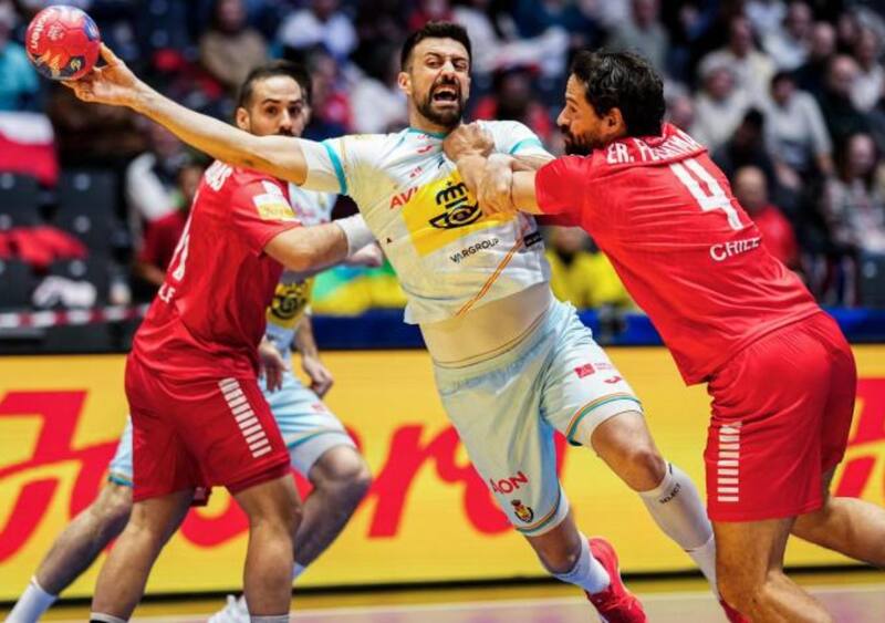 no pudo con España en el Mundial de Balonmano. Foto: EFE.
