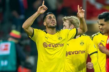 Golazo de Emre Can para la ventaja del Dortmund ante Leverkusen