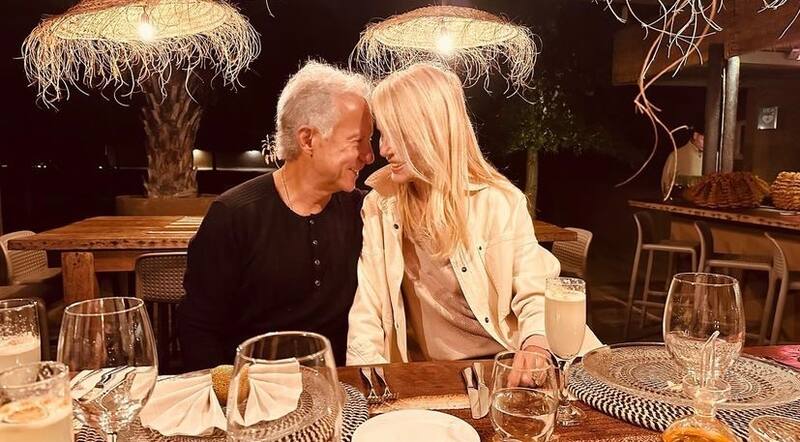 La romántica postal que compartió Cecilia Bolocco / Instagram