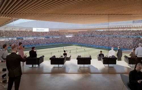 contará con 50 palcos VIP en el nuevo San Carlos de Apoquindo.