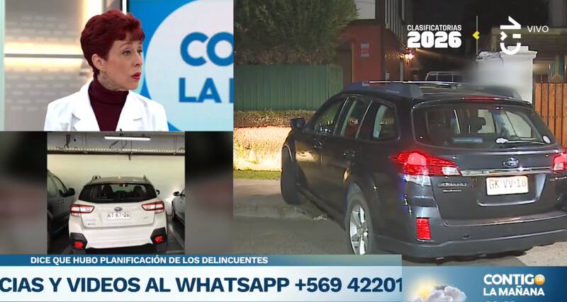 La doctora Carolina Herrera asegura que el robo fue planificado.