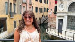 "Ahora nos vamos a Madrid": Helhue Sukni se despide de sus vacaciones en Venecia