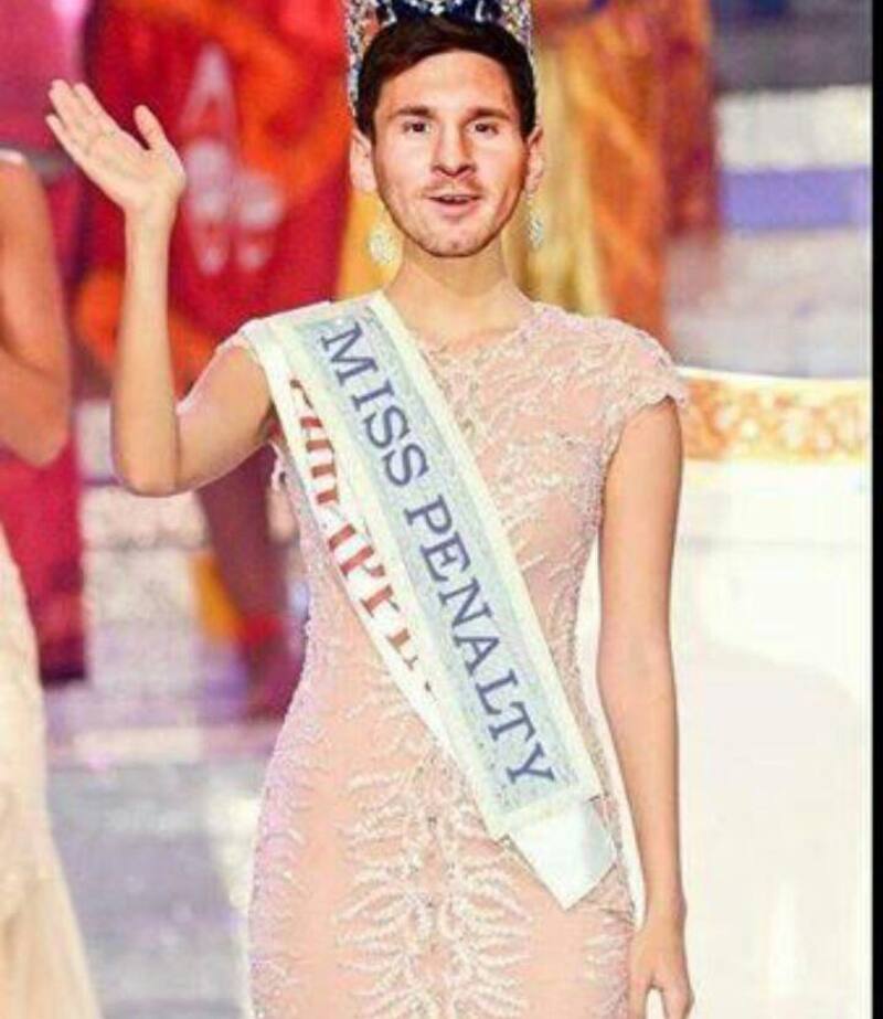 Memes del penal errado de Lionel Messi por Copa América.