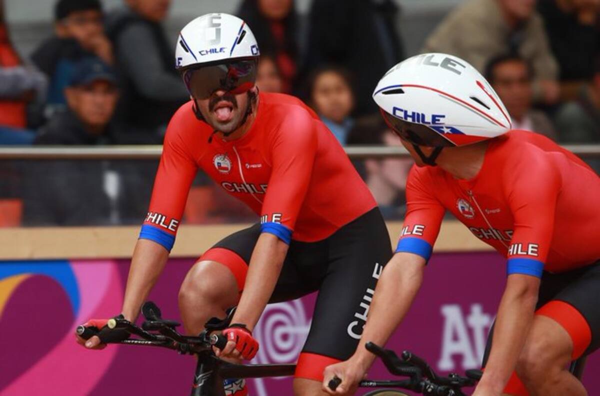 Chile se llevó la medalla de oro en el Ciclismo Madison en Panamericanos