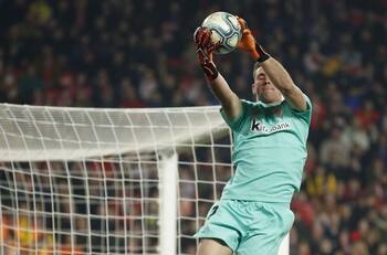 Extraordinarias atajadas de Oblak para  salvar el arco del Atlético Madrid