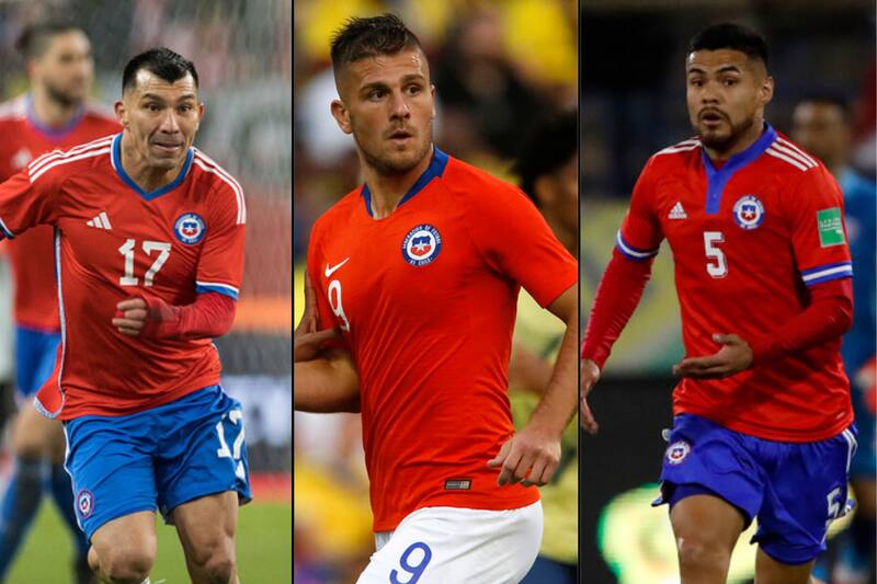 Gary Medel, Diego Rubio y Paulo Díaz vienen saliendo de lesiones. Foto: Aton