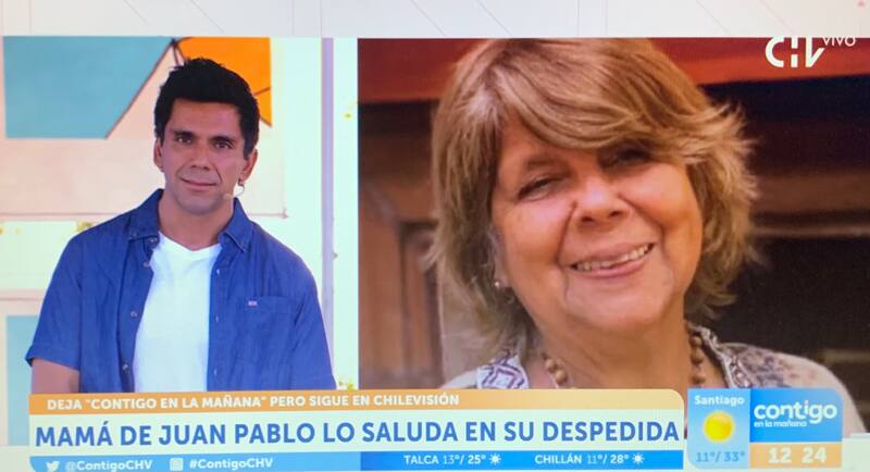 Se emocionó con un tierno mensaje de su madre.