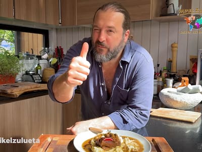 Chef Mikel Zulueta: “Si ustedes tienen invitados en la casa y les hacen esta receta de carne con salsa de champiñones se van a lucir”