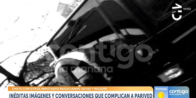 Reunión entre Parived, Estrella Dinamarca y Jaime Quiroz al interior del automóvil de Tonka Tomicic.