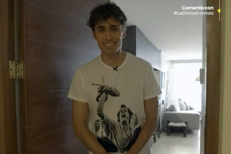 mostró su departamento en Ñuñoa. Créditos: Pantallazo CHV